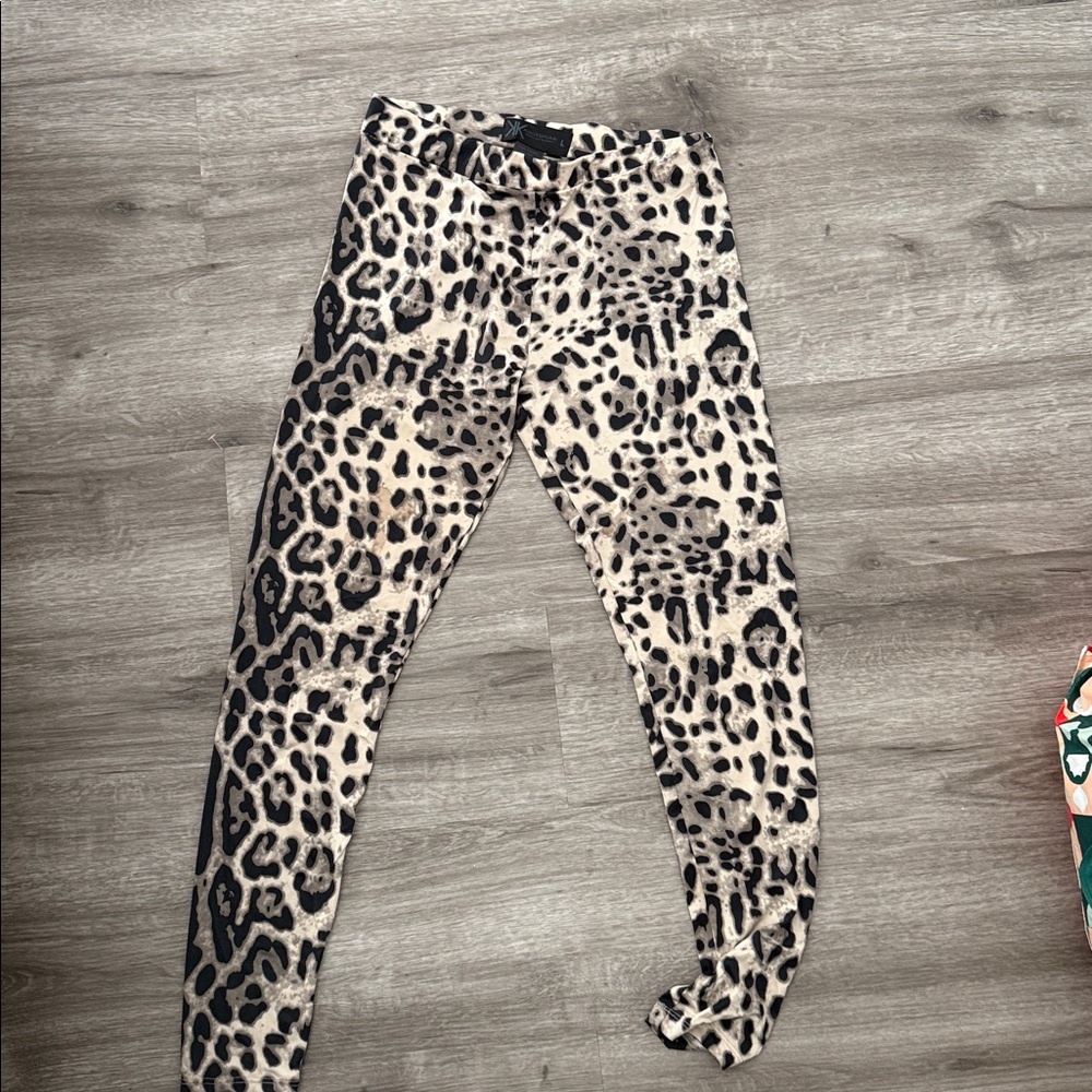 Kardashian Kollection Animal Print Leggings